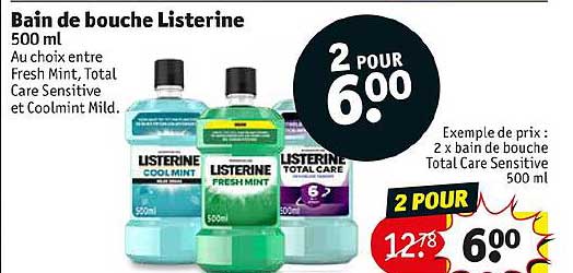 Bain De Bouche Listerine