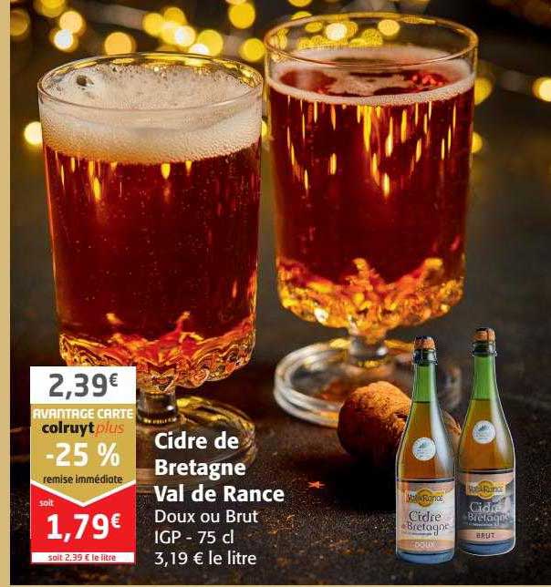 cidre de bretagne val de rance