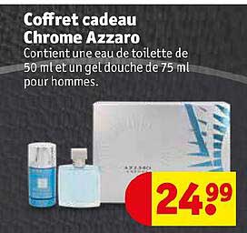 coffret cadeau chrome azzaro