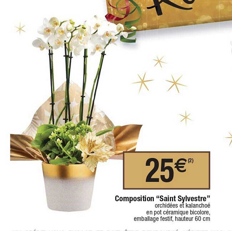 composition "saint sylvestre"