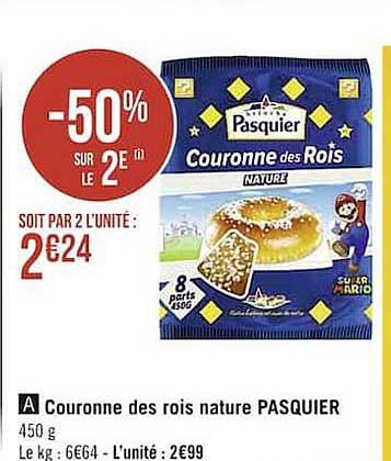 Couronne Des Rois Nature Pasquier