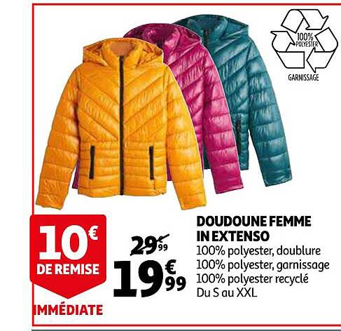 doudoune femme in extenso
