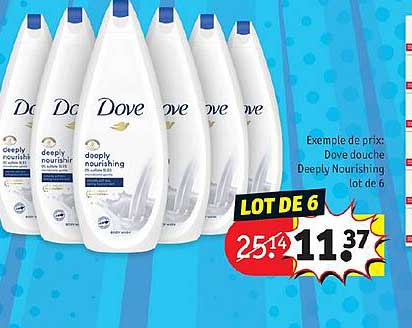 dove douche deeply nourishing