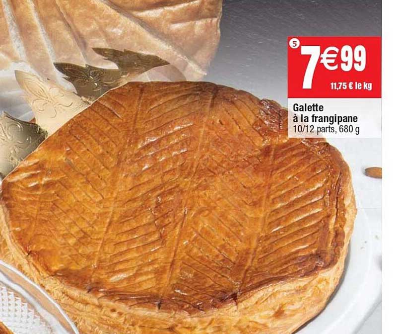 galette à la frangipane