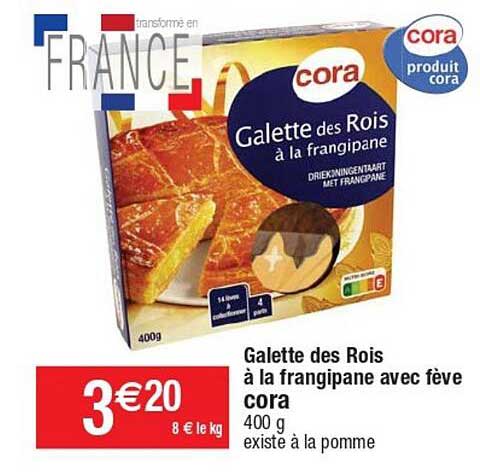 galette des rois à la frangipane avec fève