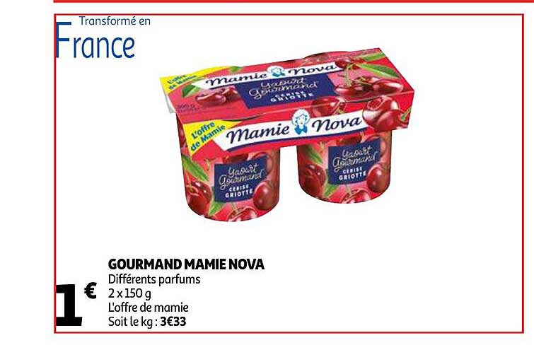 Gourmand Mamie Nova