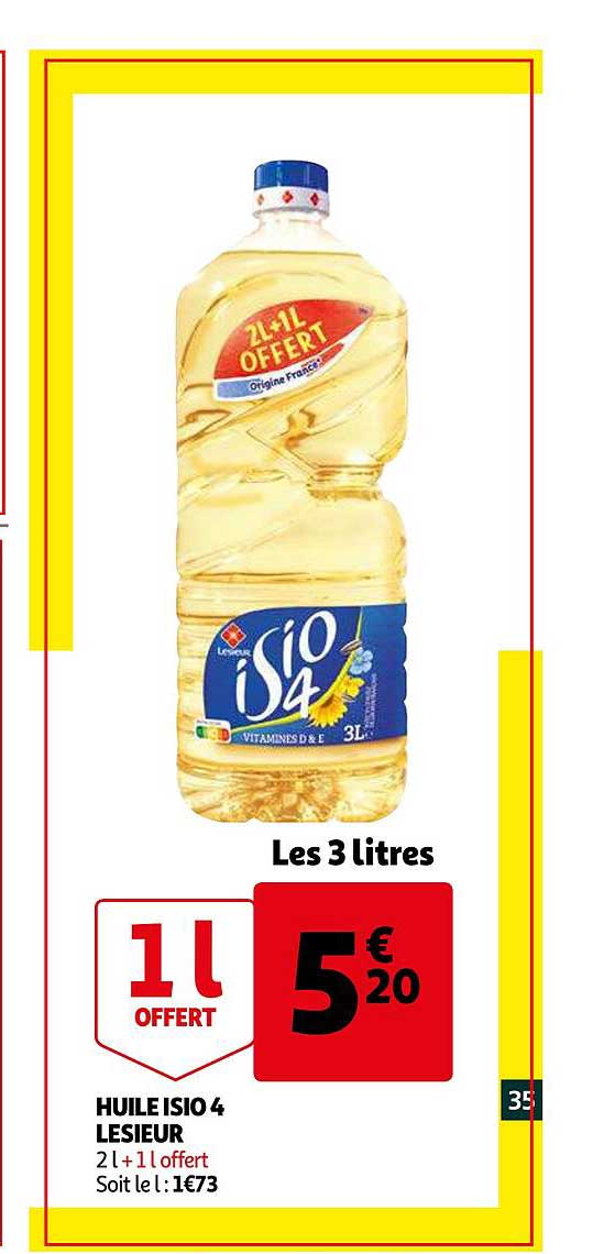 Huile Isio 4 Lesieur