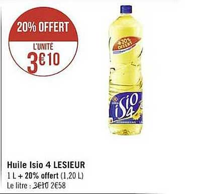 huile isio 4 lesieur