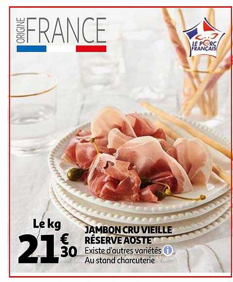 Jambon Cru Veille Réserve Aoste