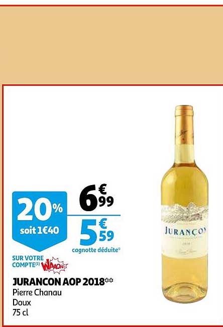 jurançon aop 2018 pierre chanau