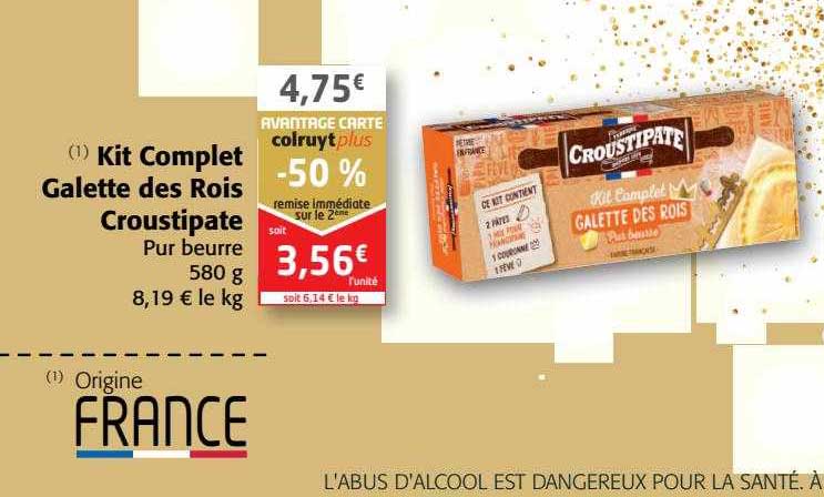 kit complet galette des rois croustipate
