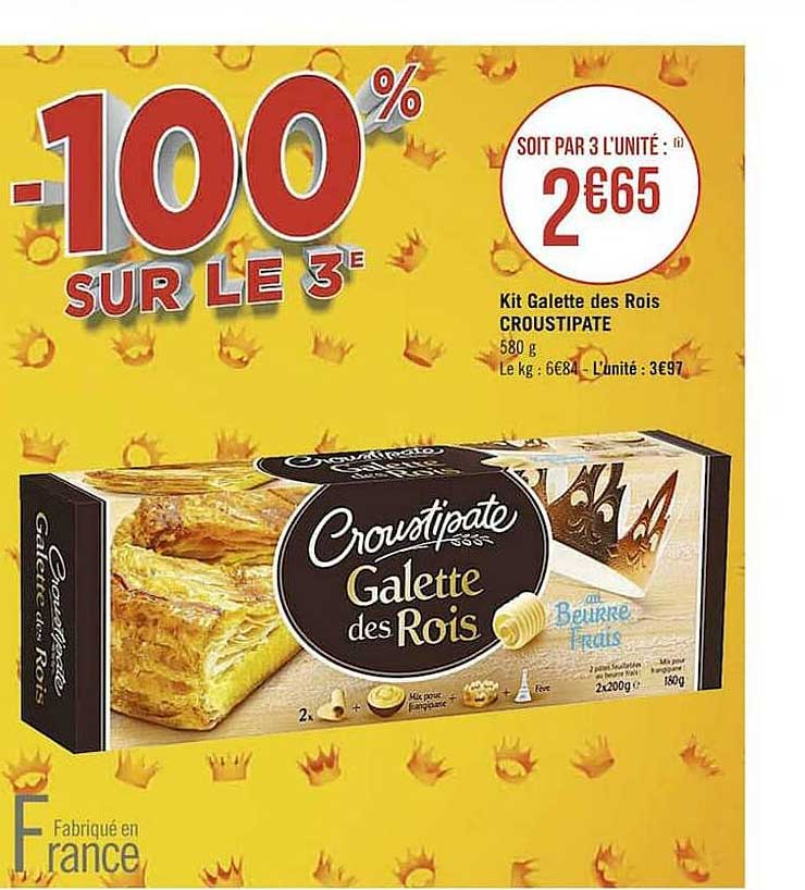 kit galette des rois croustipate