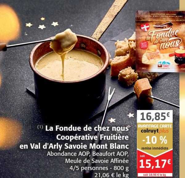 la fondue de chez nous
