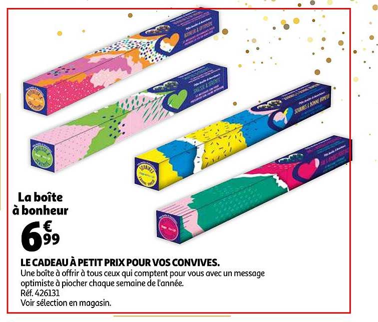 le cadeau à petit prix pour vos convives