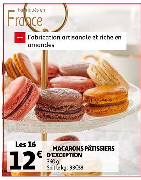 macarons pâtissiers d'exception