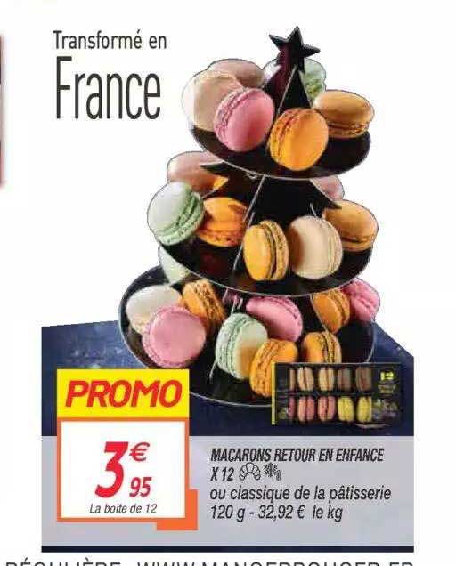 macarons retour en enfance