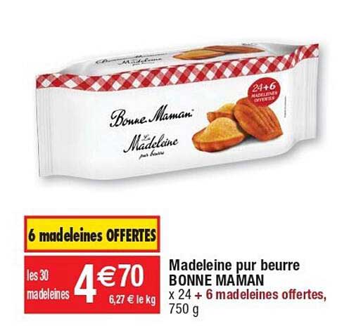 Madeleine Pur Beurre Bonne Maman