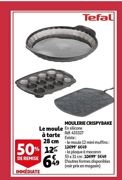 moulerie crispy bake tefal