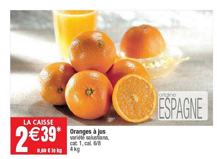 Oranges à Jus