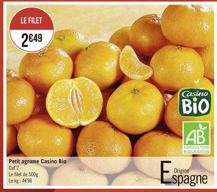 petit agrume casino bio