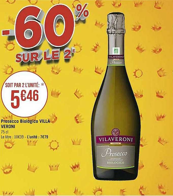 prosecco biologico villa veroni