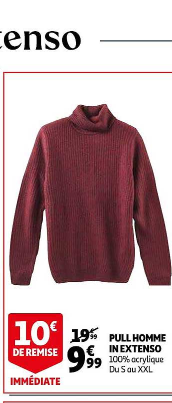 pull homme in extenso
