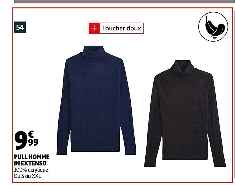 pull homme in extenso