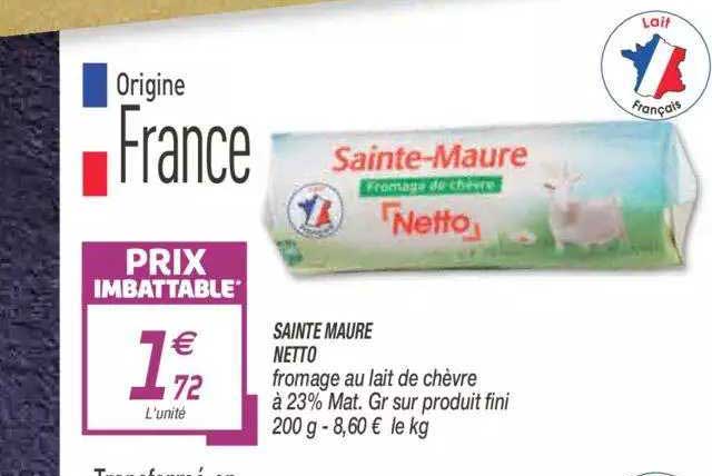 sainte maure netto