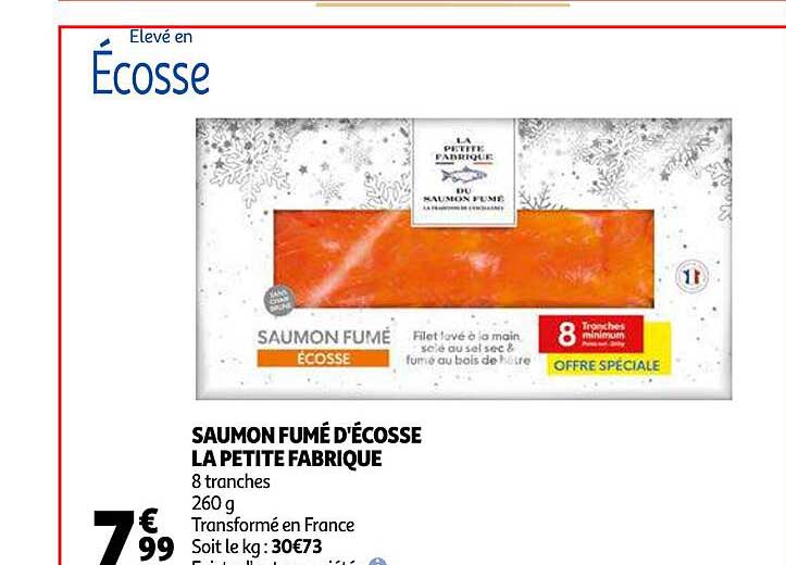 saumon fumé d'écosse la petite fabrique