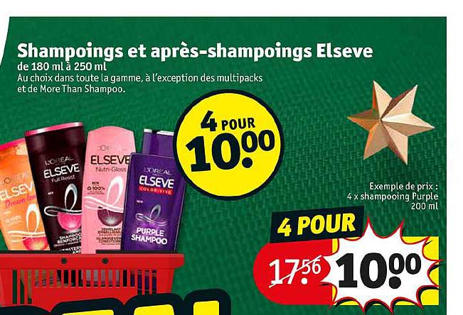 shampoings et après-shampoings elseve