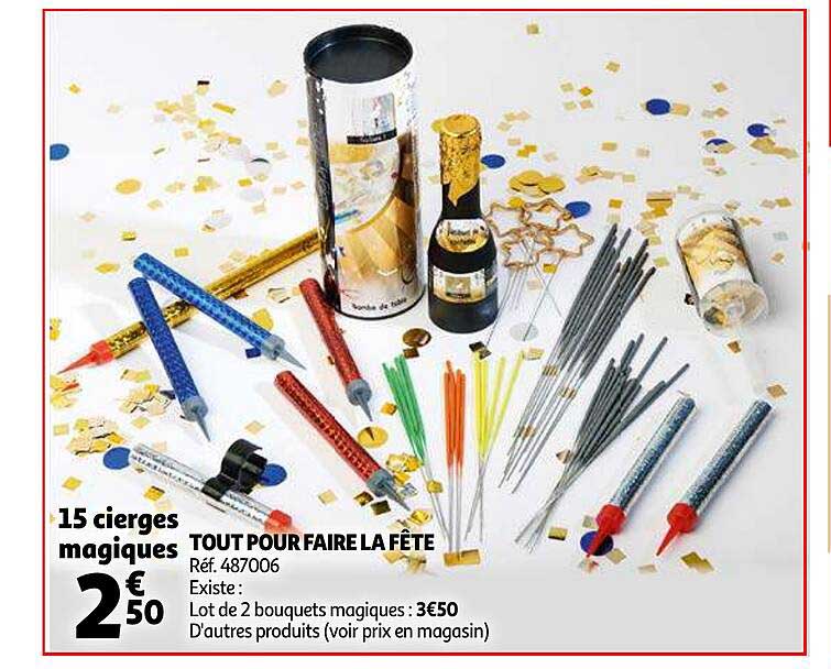 tout pour faire la fête
