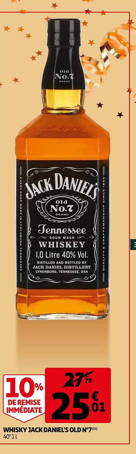 whisky jack daniel's old n°7