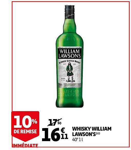 whisky william lawson's