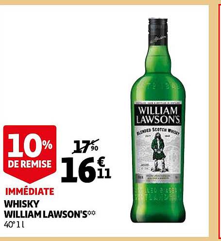 whisky william lawson's
