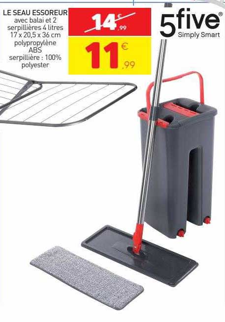 le seau essoreur 5 five simply smart