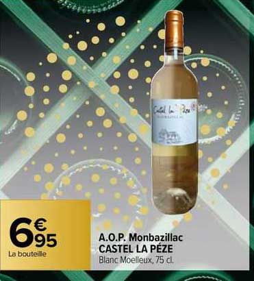 a.o.p. monbazillac castel la péze