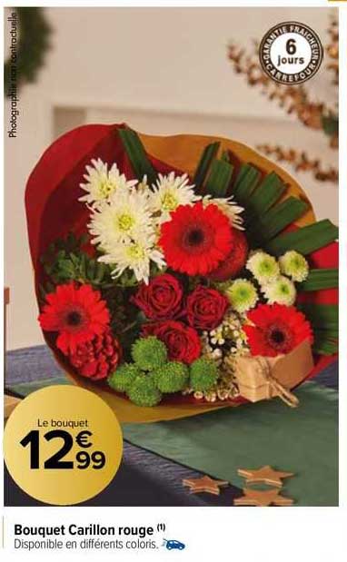 bouquet carillon rouge