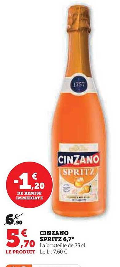 Cinzano Spritz 6,7°