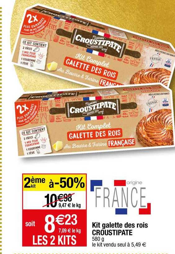 kit galette des rois croustipate