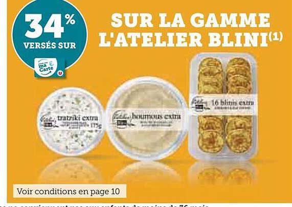 la gamme l'atelier blini