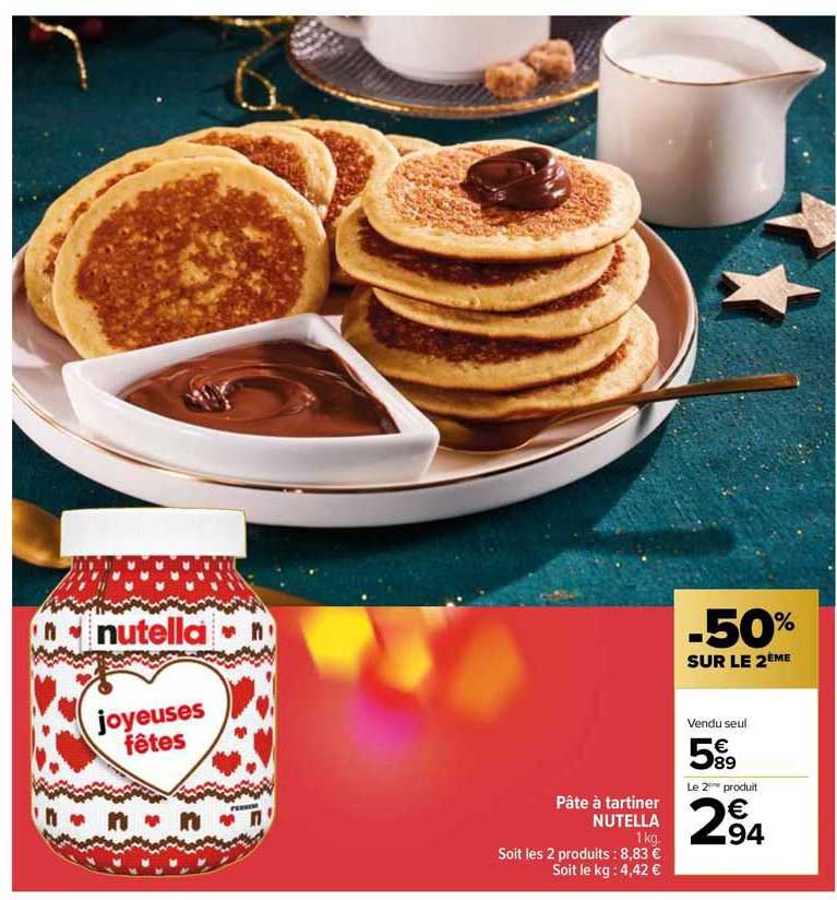 Pâte à Tartiner Nutella