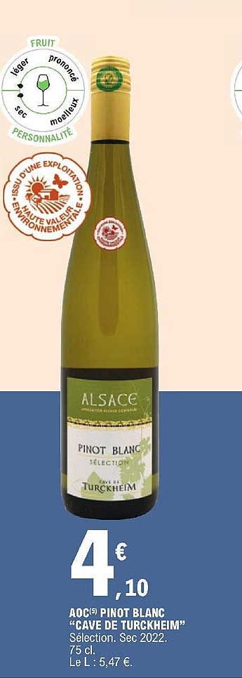 aoc pinot blanc cave de turckheim