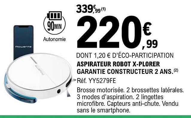 Aspirateur Robot X-plorer