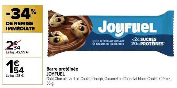 Barre Protéinée Joyfuel