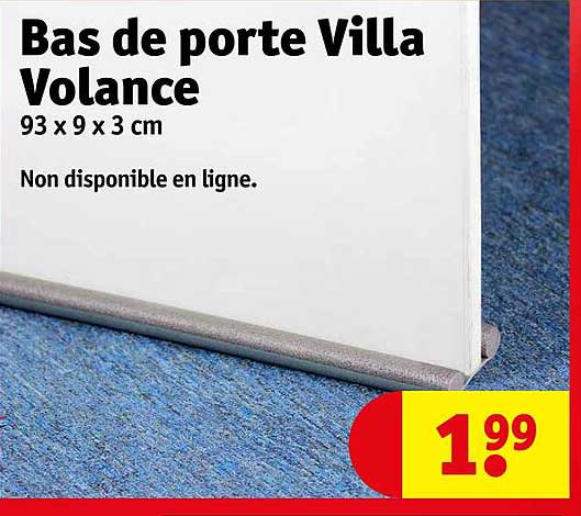 bas de porte villa volance