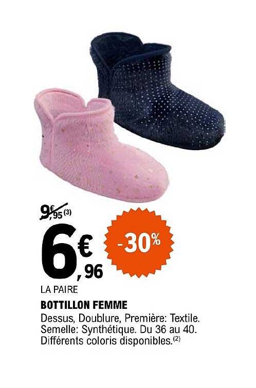 bottillon femme