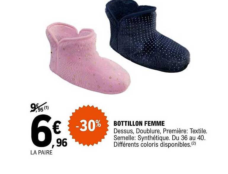 bottillon femme