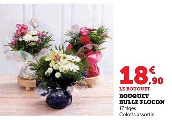 bouquet bulle  flocon