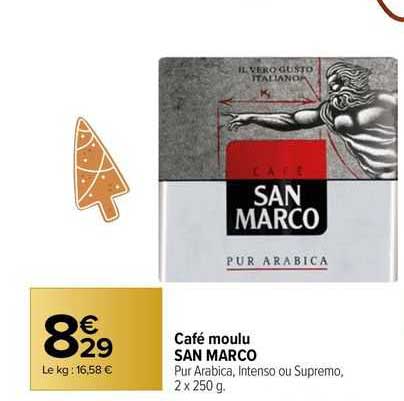 café moulu san marco