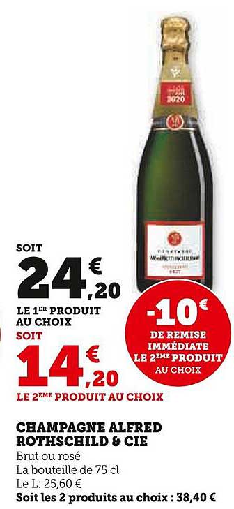 champagne alfred rothschild & cie